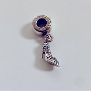 Pandora Disney Cinderella’s Sparkling Slipper Dangle Charm